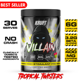 Villain Pre Workout by Krupt Supps