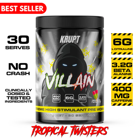 Villain Pre Workout by Krupt Supps