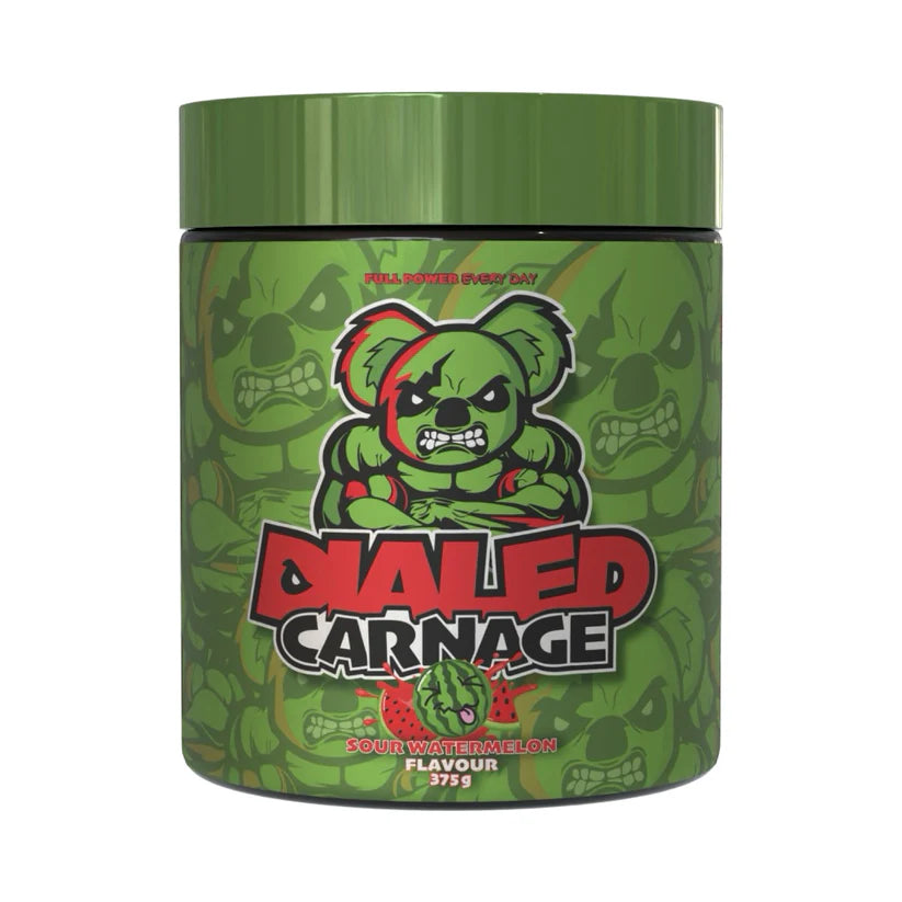 Dialed Carnage Pre Workout V2 by TXA Nutrition