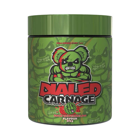 Dialed Carnage Pre Workout V2 by TXA Nutrition