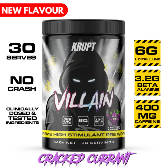 Villain Pre Workout by Krupt Supps