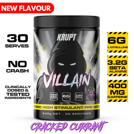 Villain Pre Workout by Krupt Supps