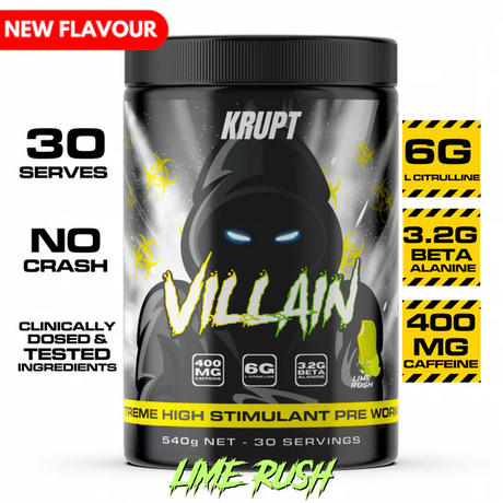 Villain Pre Workout by Krupt Supps