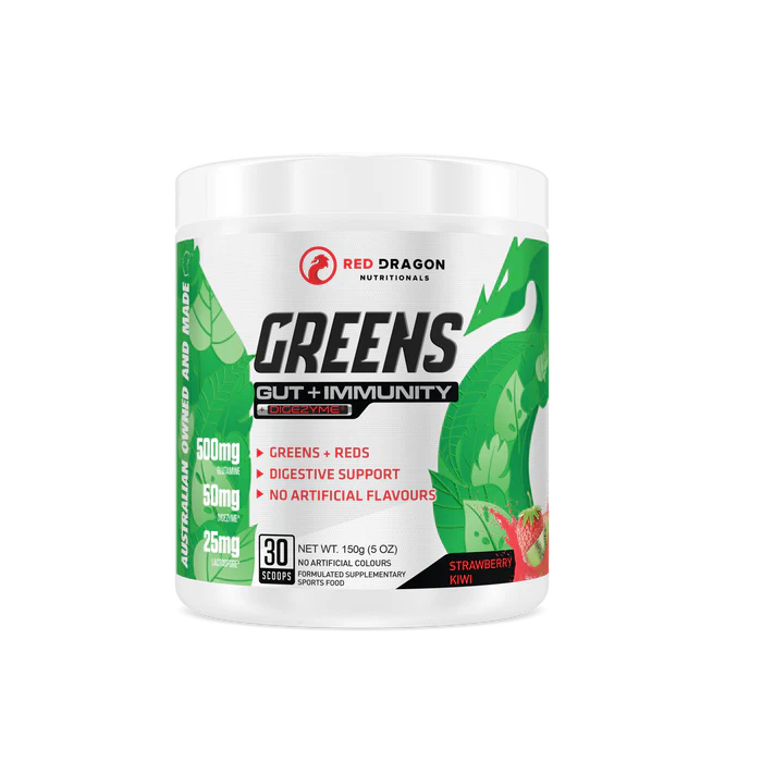 Greens Gut + Immunity by Red Dragon Nutritionals