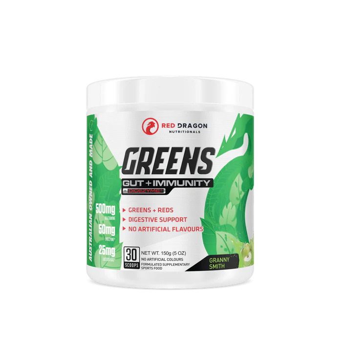 Greens Gut + Immunity by Red Dragon Nutritionals