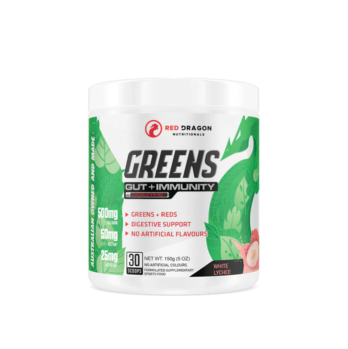 Greens Gut + Immunity by Red Dragon Nutritionals