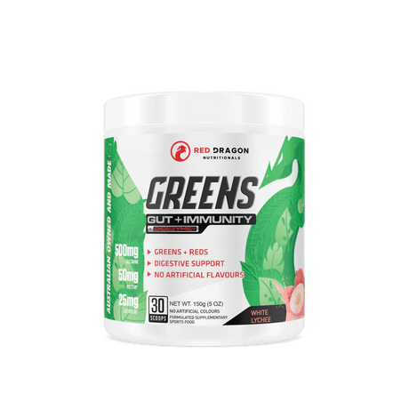 Greens Gut + Immunity by Red Dragon Nutritionals