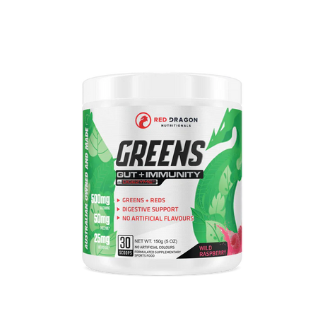 Greens Gut + Immunity by Red Dragon Nutritionals