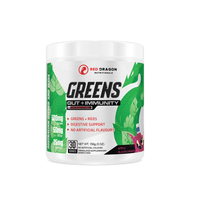 Greens Gut + Immunity by Red Dragon Nutritionals