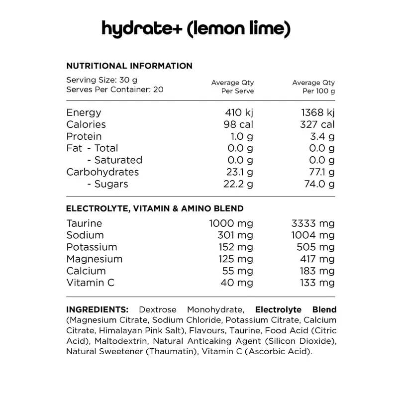 Hydrate Perform by Switch Nutrition